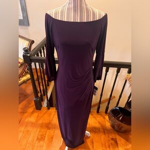 NWT Ralph Lauren Purple Dress